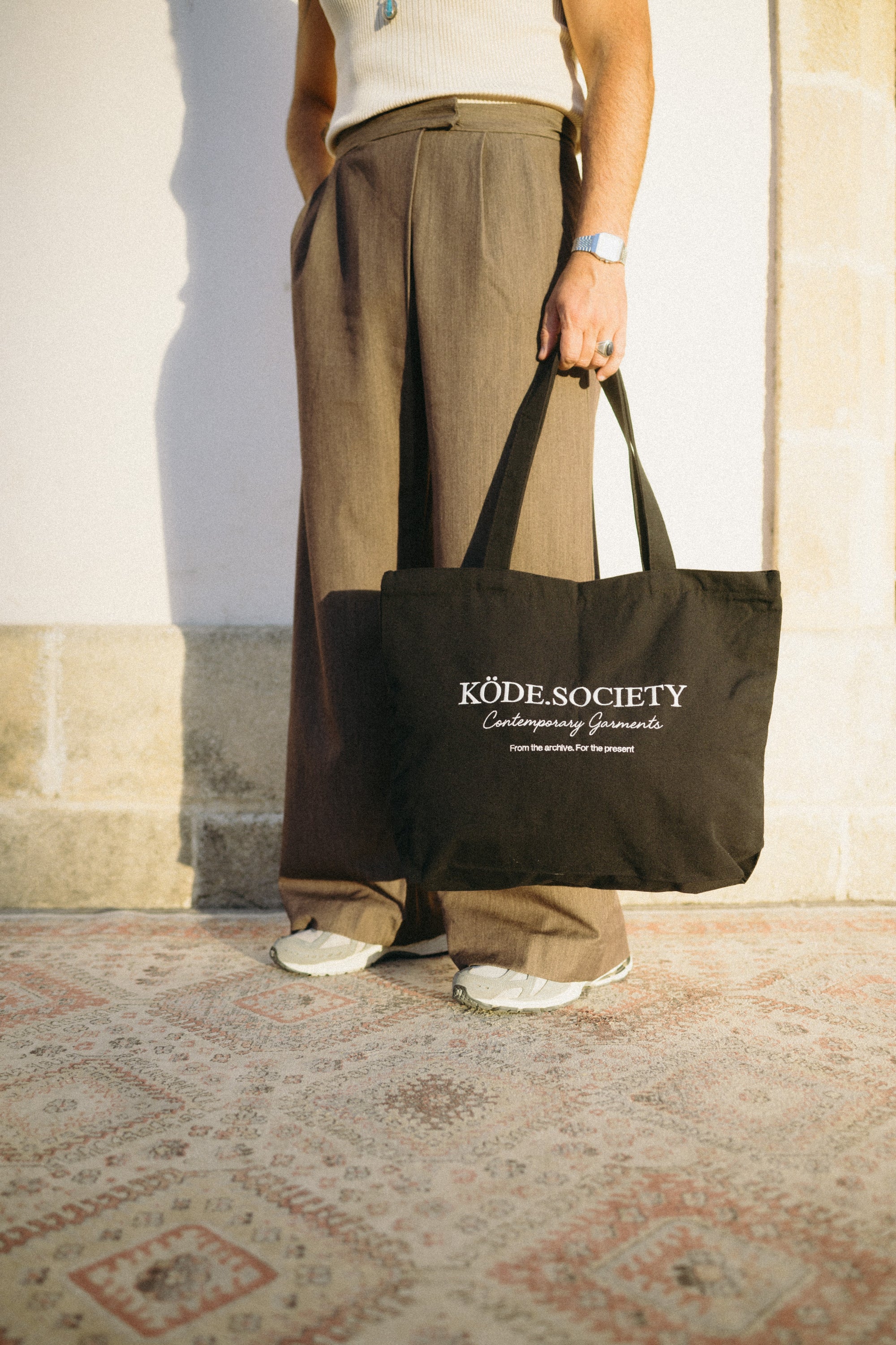 KÖDE.SOCIETY Tote Bag – Black