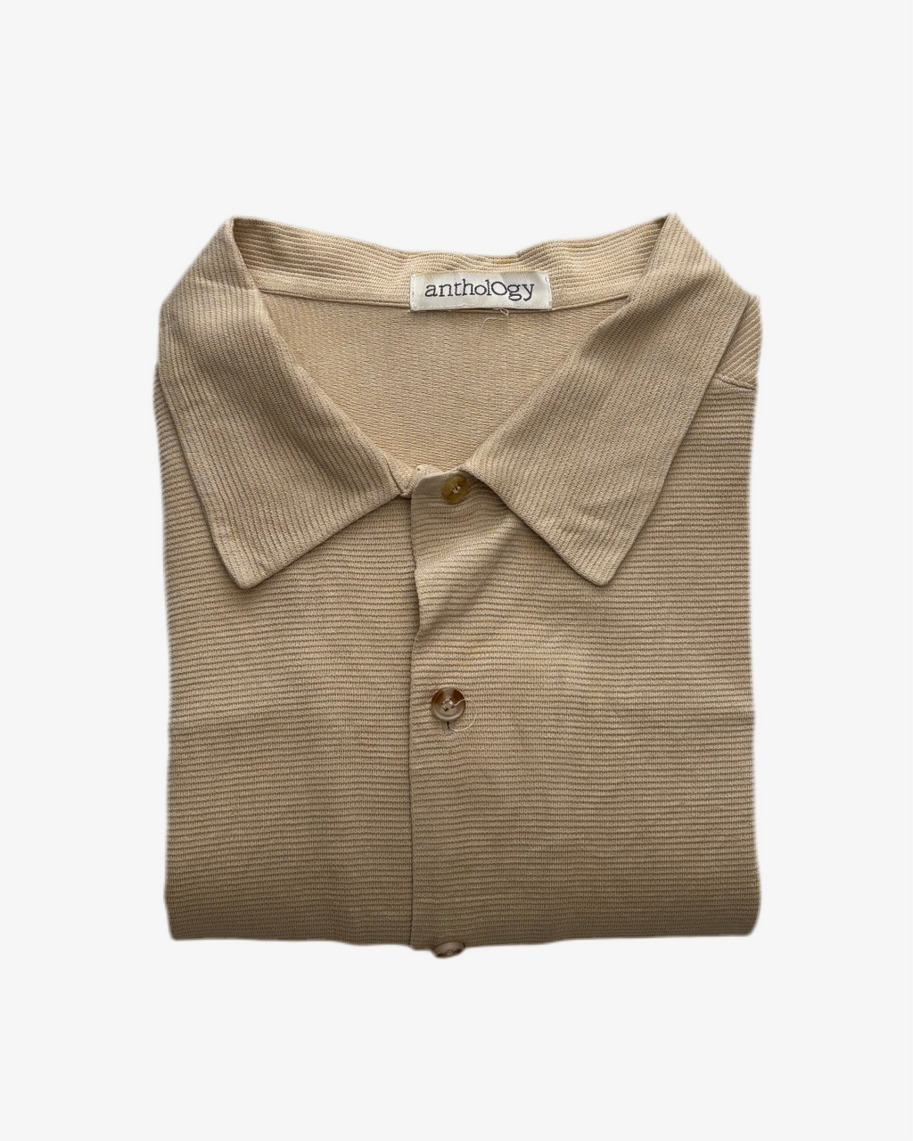 Camisa Archivo Nº05 — Soft Sand Knit
