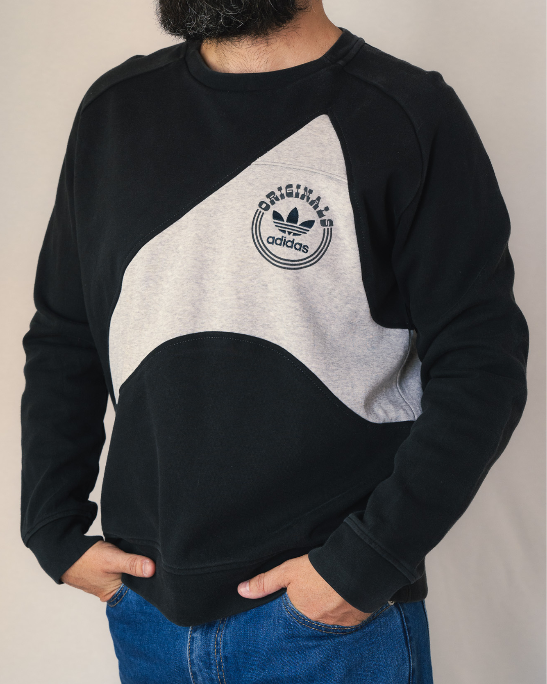 SUDADERA ADIDAS 90s REWORK • T - M