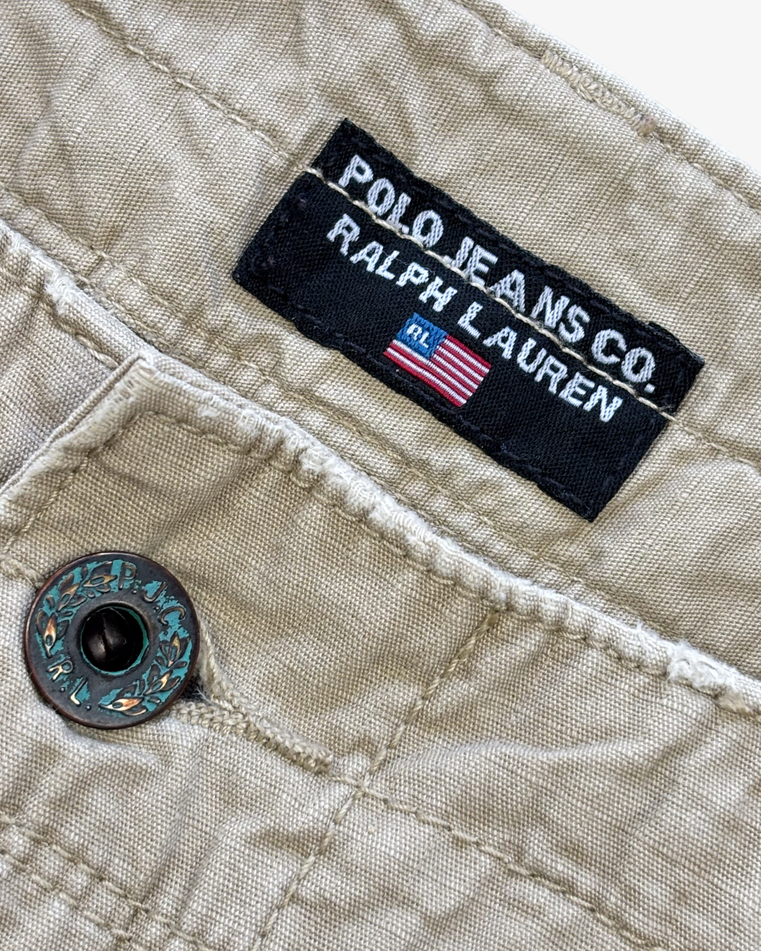 PANTALÓN MILITARY CARGO POLO JEANS CO BY RALPH LAUREN · T - 36 / 34 ( 48 EN EU )