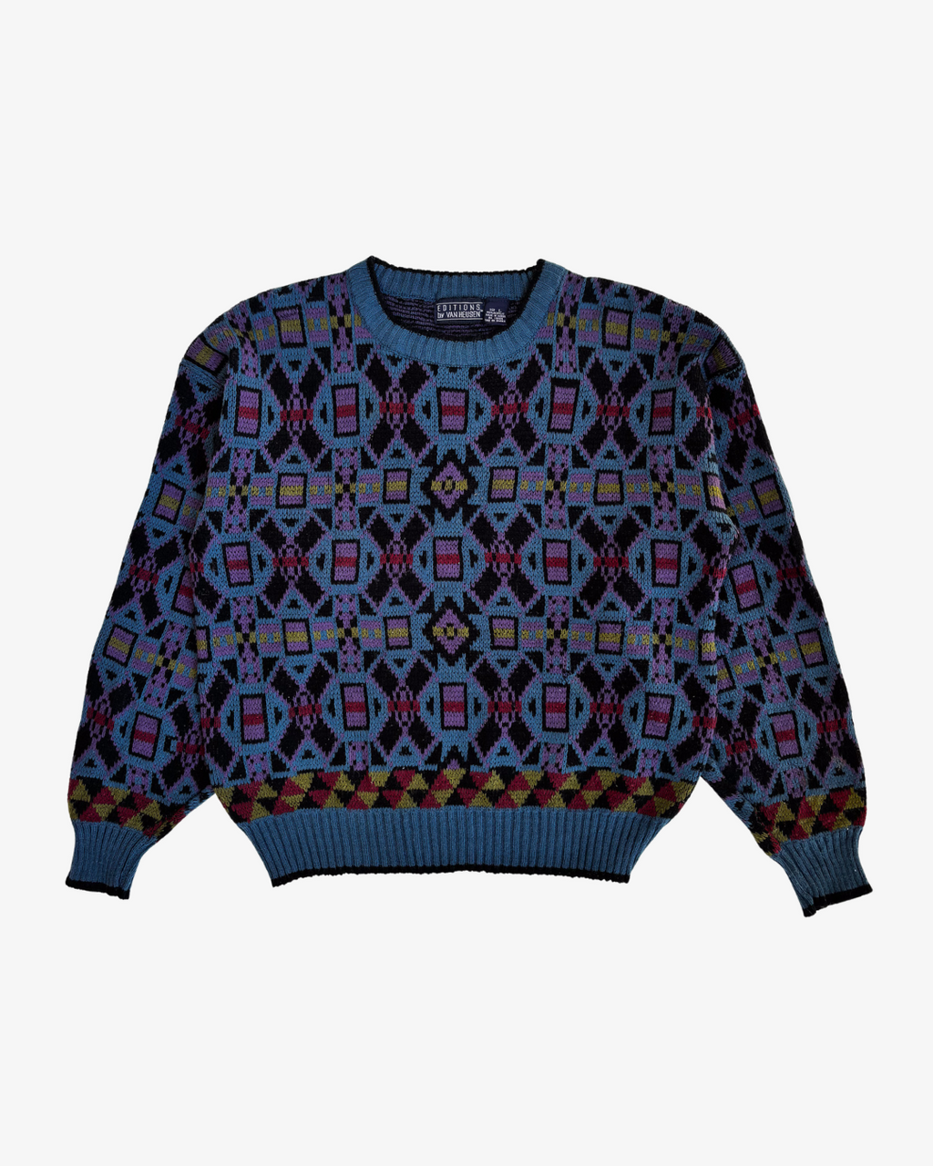 JERSEY ÉTNICO CUELLO REDONDO · T - L
