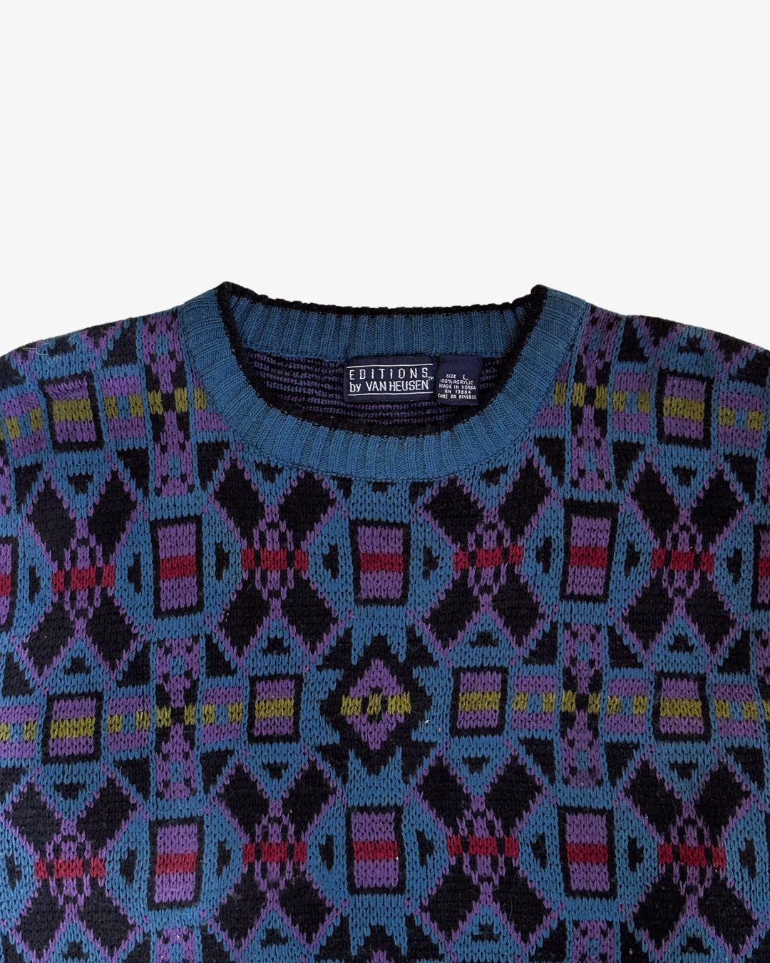 JERSEY ÉTNICO CUELLO REDONDO · T - L