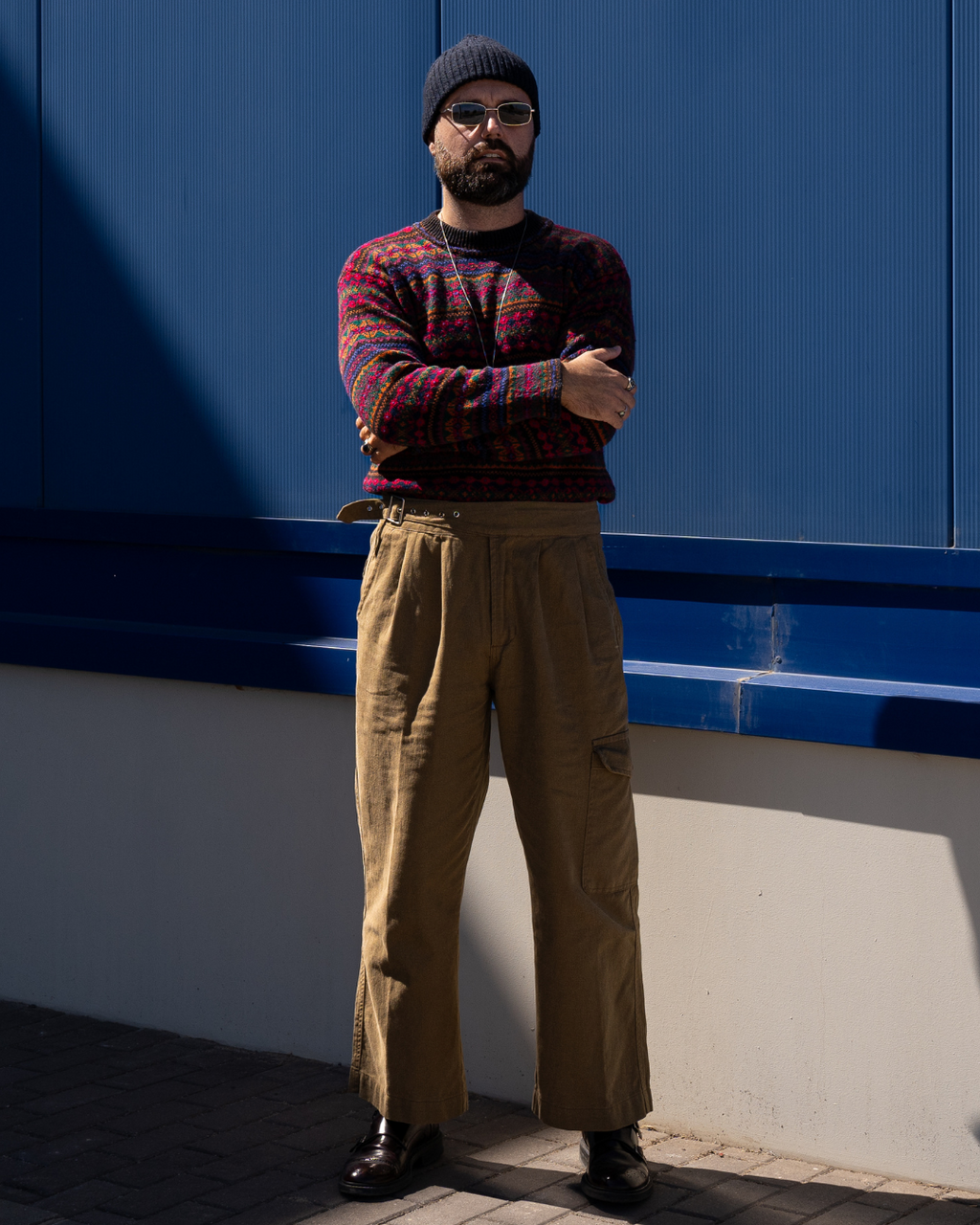 DOCKERS DOUBLE CLAMP CHINESE PANTS