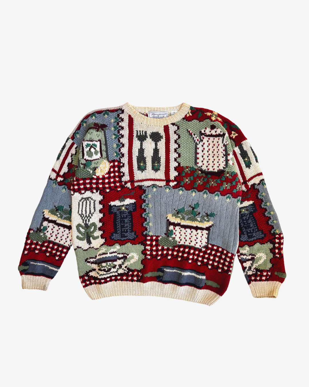 HAND KNITTED SWEATER · T - L