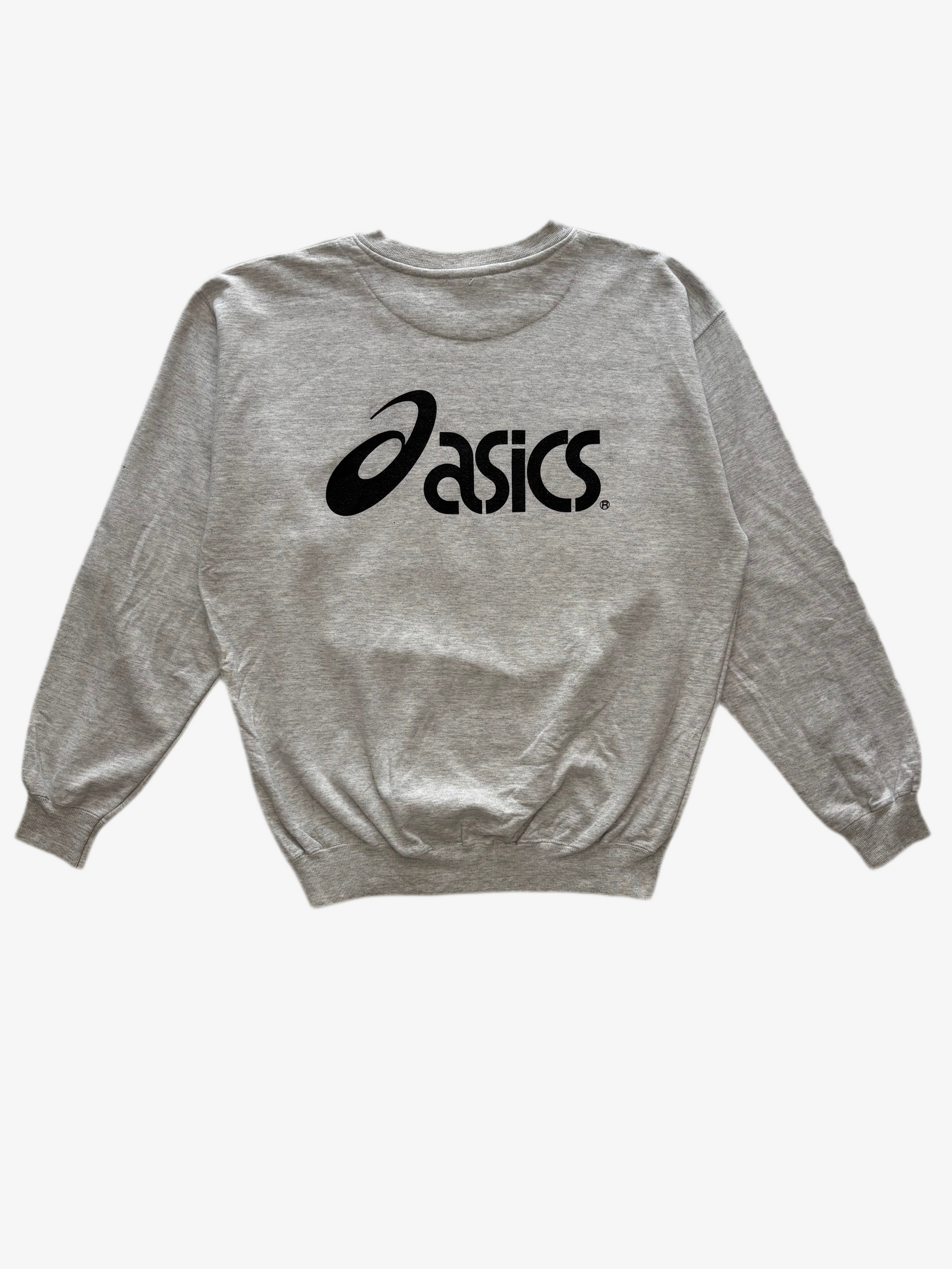 SUDADERA VINTAGE ASICS LYON MARATHON 1998 - TALLA L