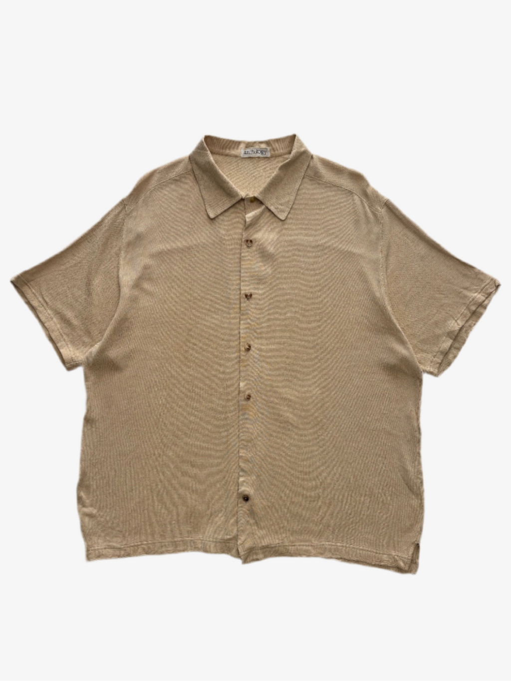Camisa Archivo Nº05 — Soft Sand Knit