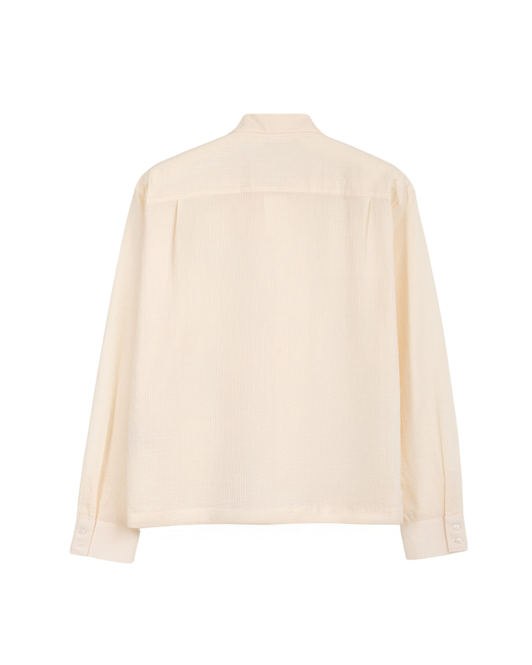 Seersucker Studio Shirt – Off White