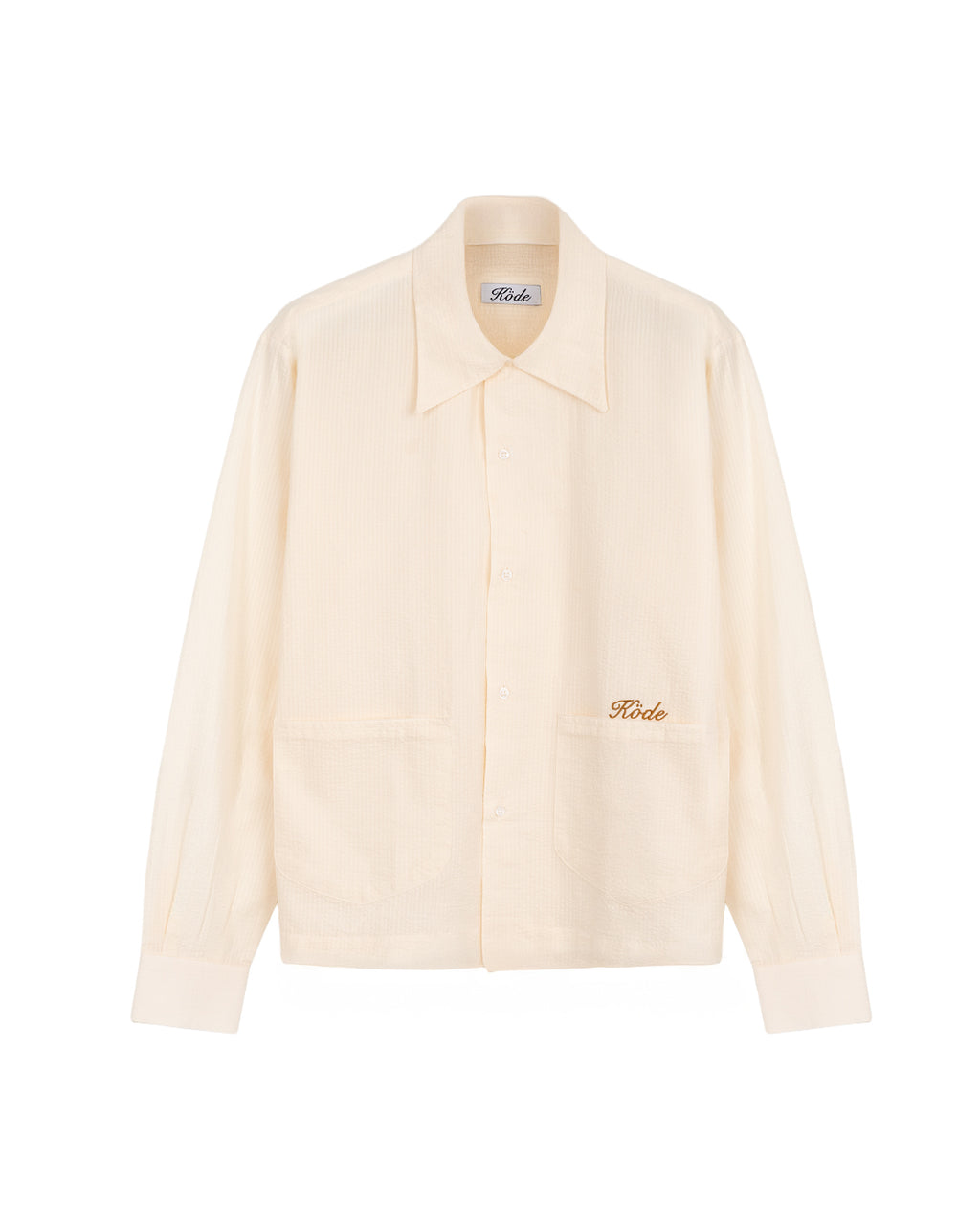 Seersucker Studio Shirt – Off White