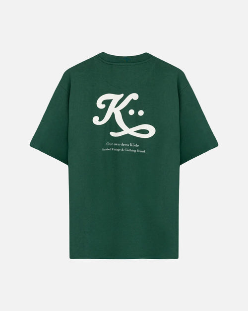 Camiseta SIGNATURE K Verde Bosque – DROP 001 | KÖDE