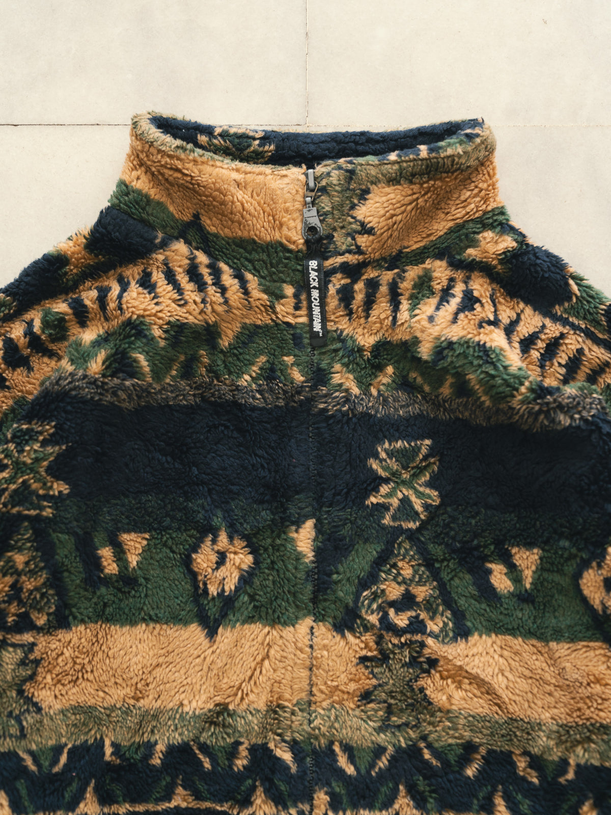 Fleece Vintage Black Mountain Outdoor Gear (M)