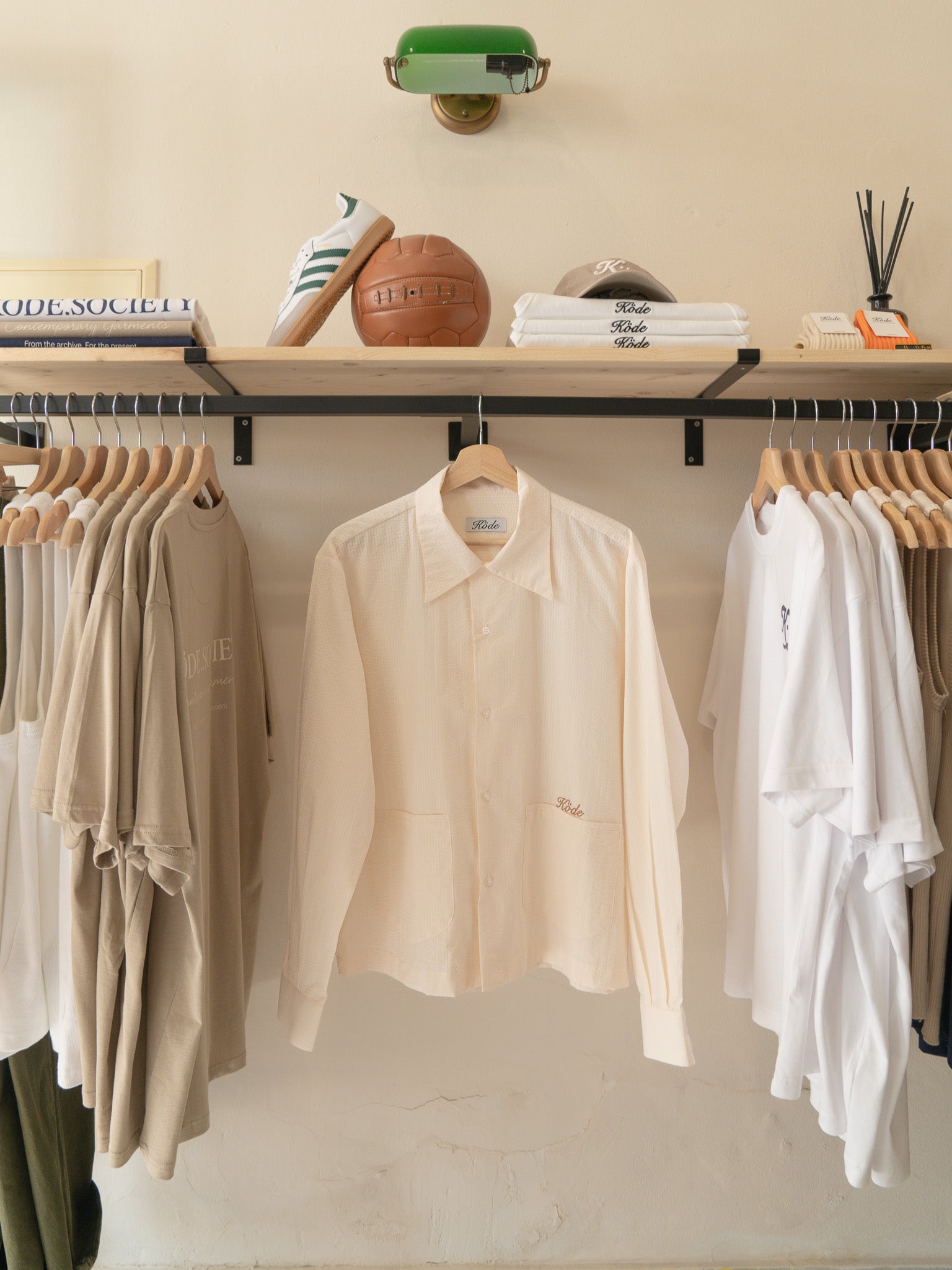 Seersucker Studio Shirt – Off White