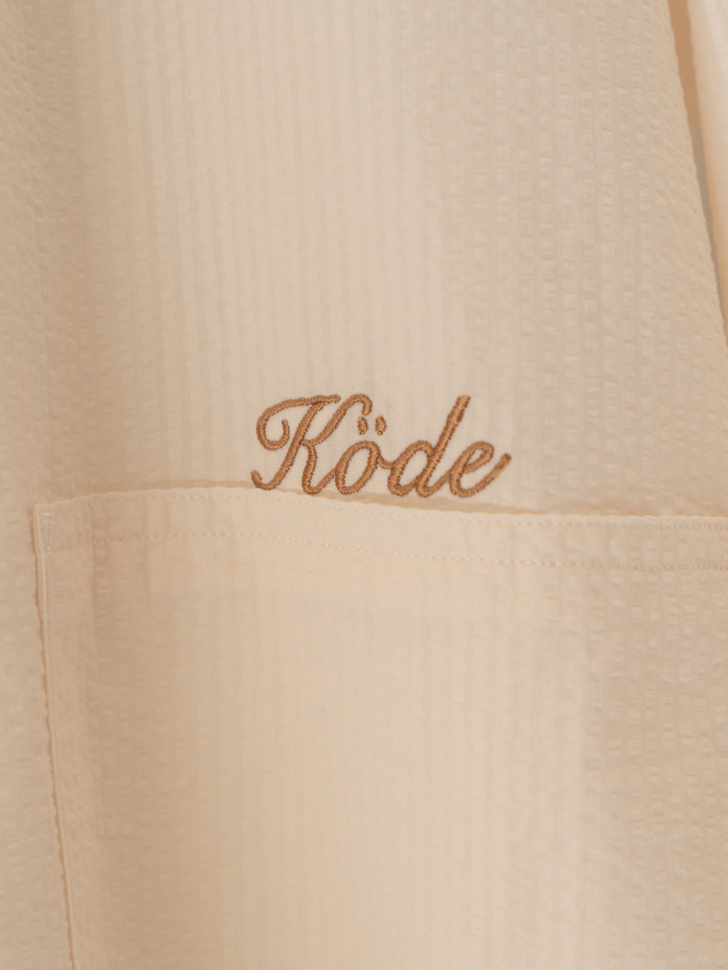 Seersucker Studio Shirt – Off White