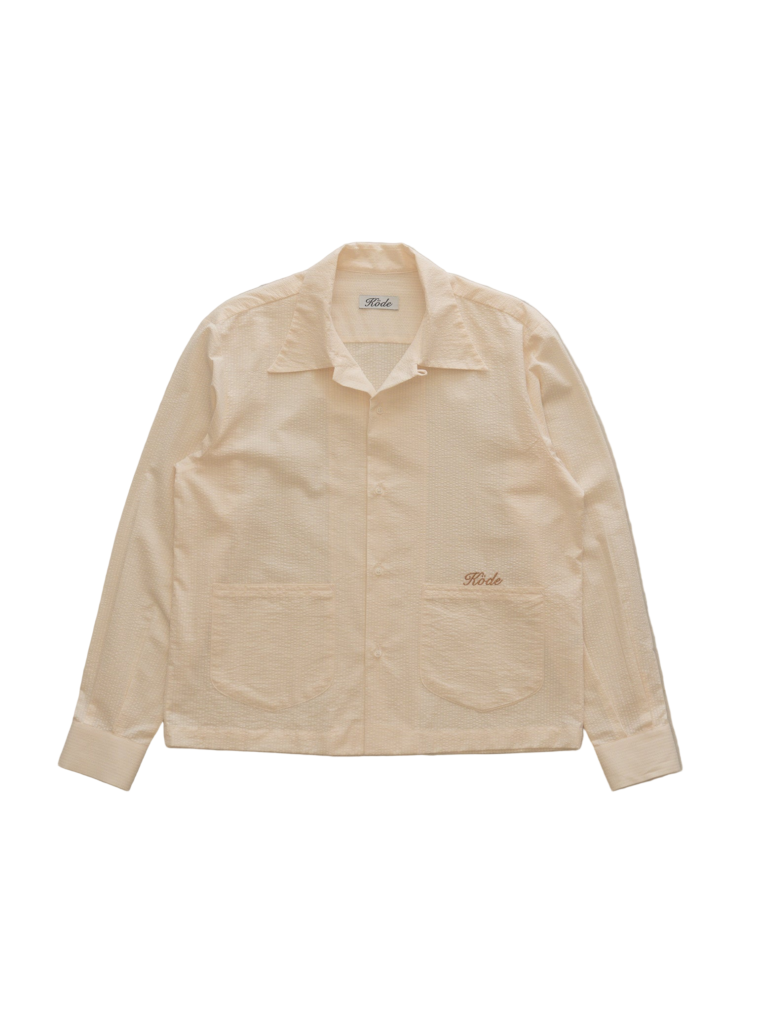 Seersucker Studio Shirt – Off White