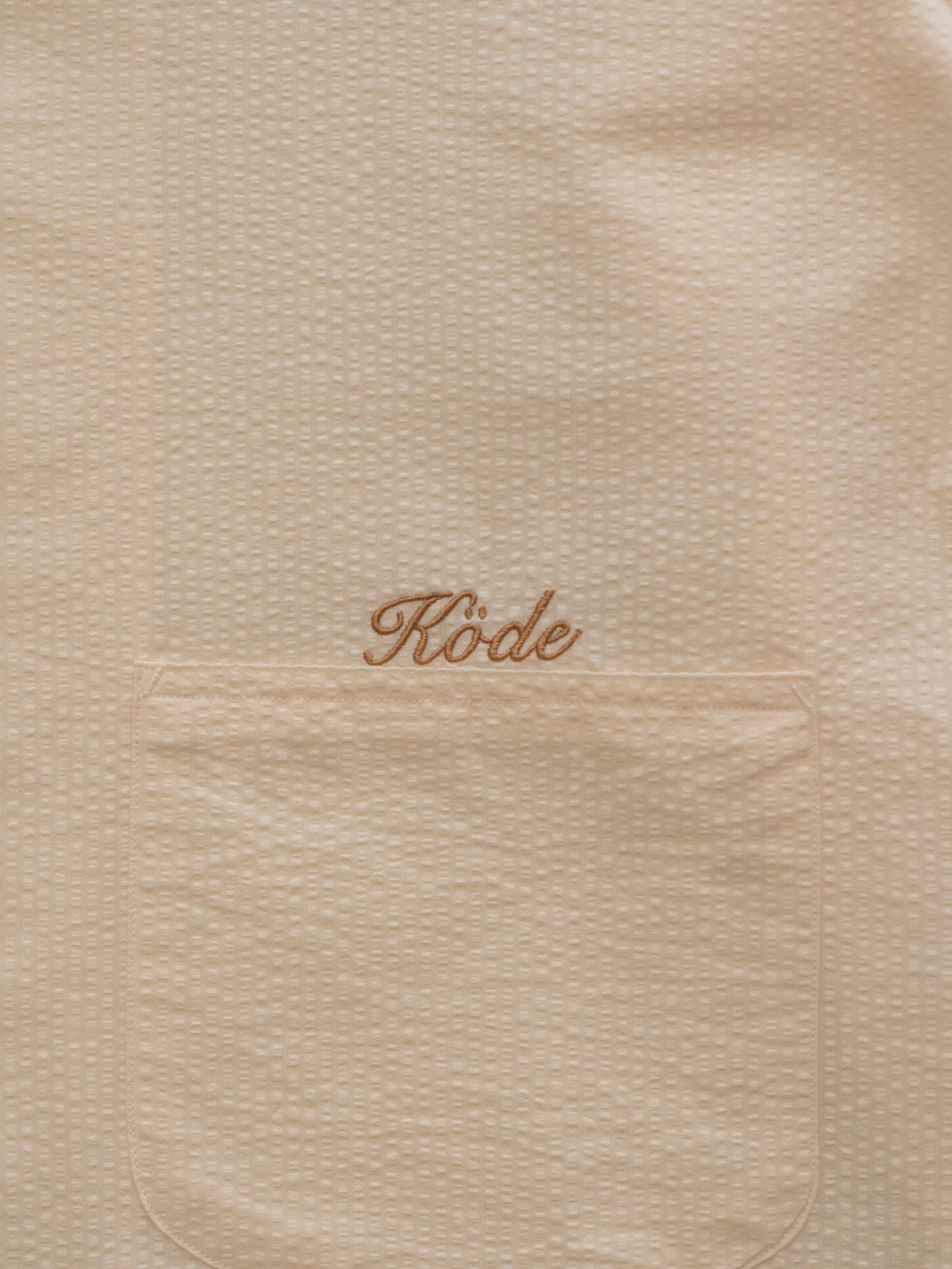 Seersucker Studio Shirt – Off White