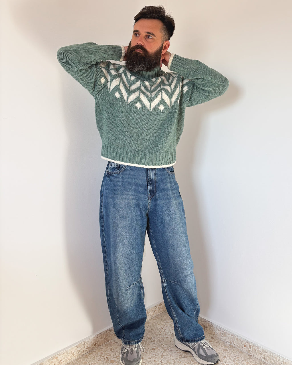 FISHERMAN CREAM SWEATER