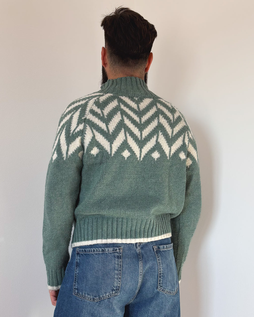 FISHERMAN CREAM SWEATER