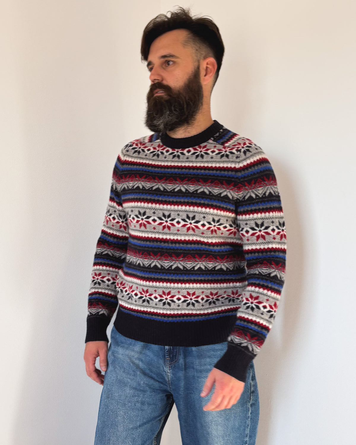 JERSEY ÉTNICO CUELLO REDONDO · T - M