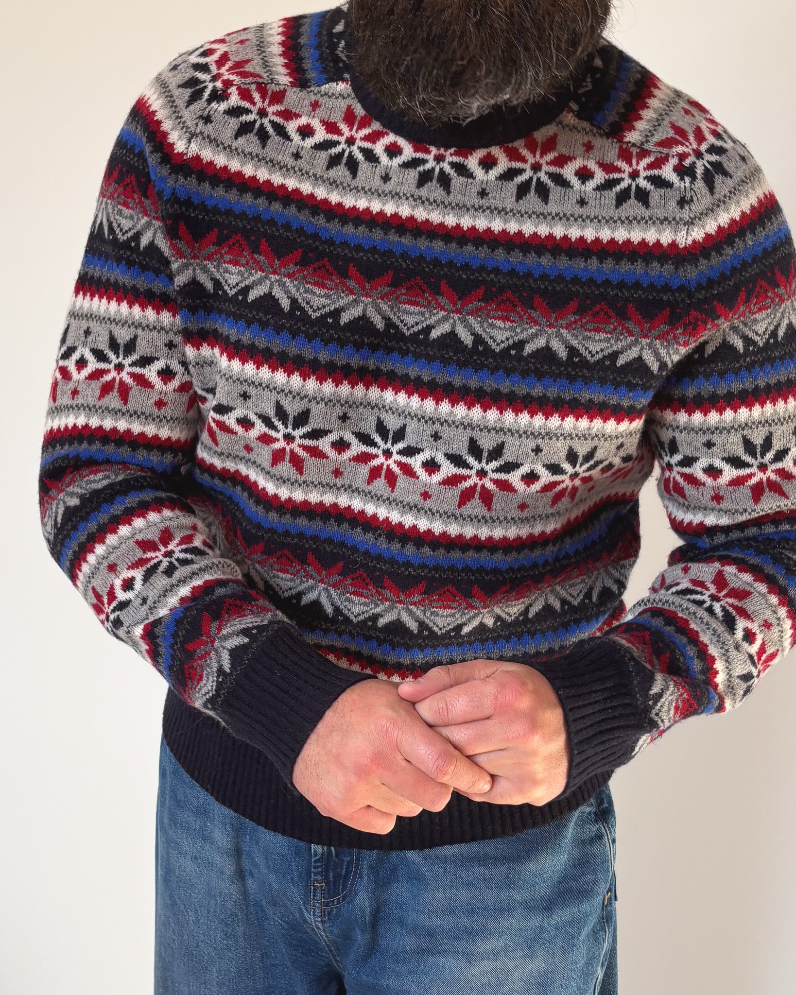 JERSEY ÉTNICO CUELLO REDONDO · T - M