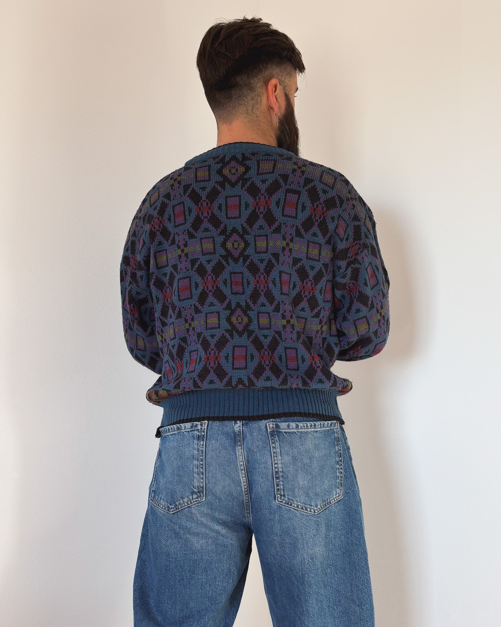 JERSEY ÉTNICO CUELLO REDONDO · T - L