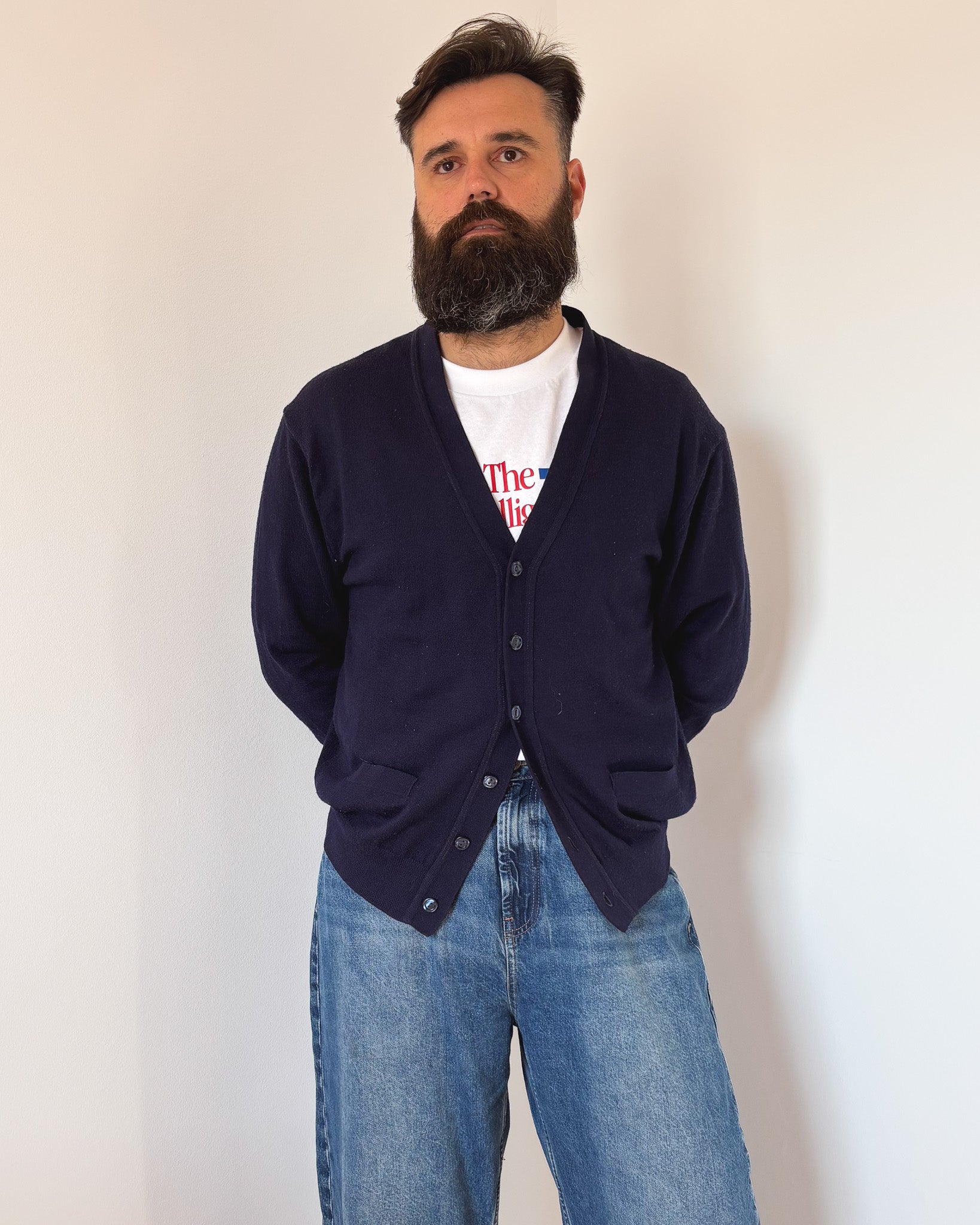CÁRDIGAN RELAXED FIT · T - L