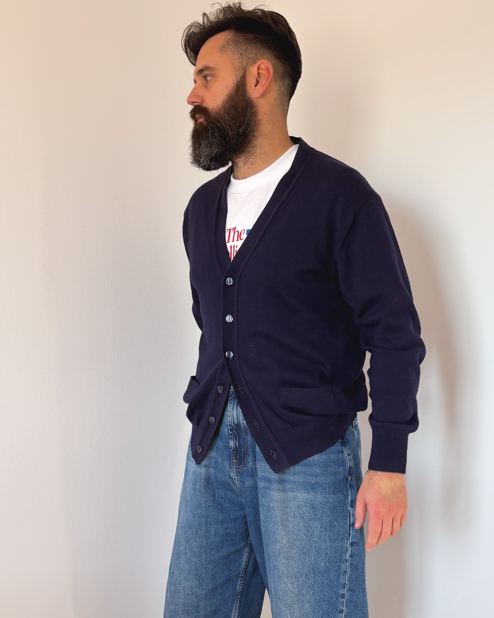 CÁRDIGAN RELAXED FIT · T - L