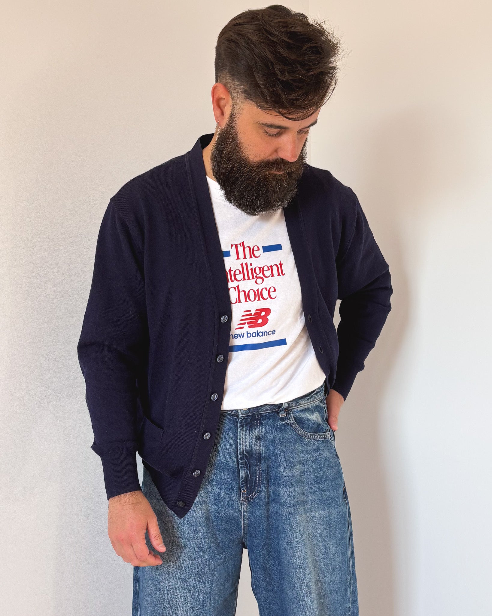 CÁRDIGAN RELAXED FIT · T - L