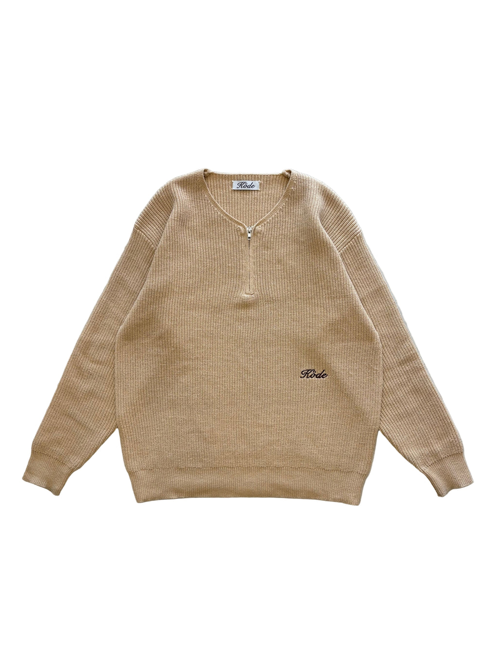 Half Zip Knit — KÖDE Society