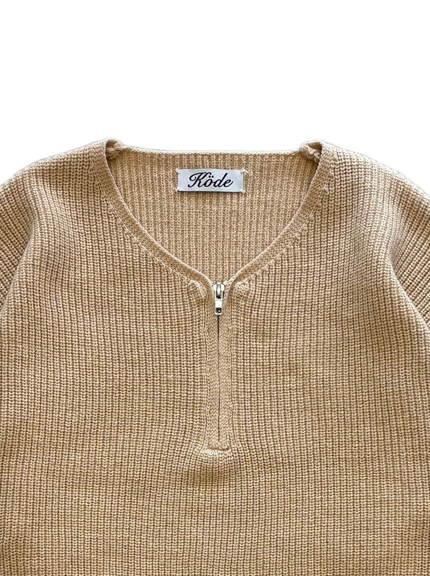 Half Zip Knit — KÖDE Society