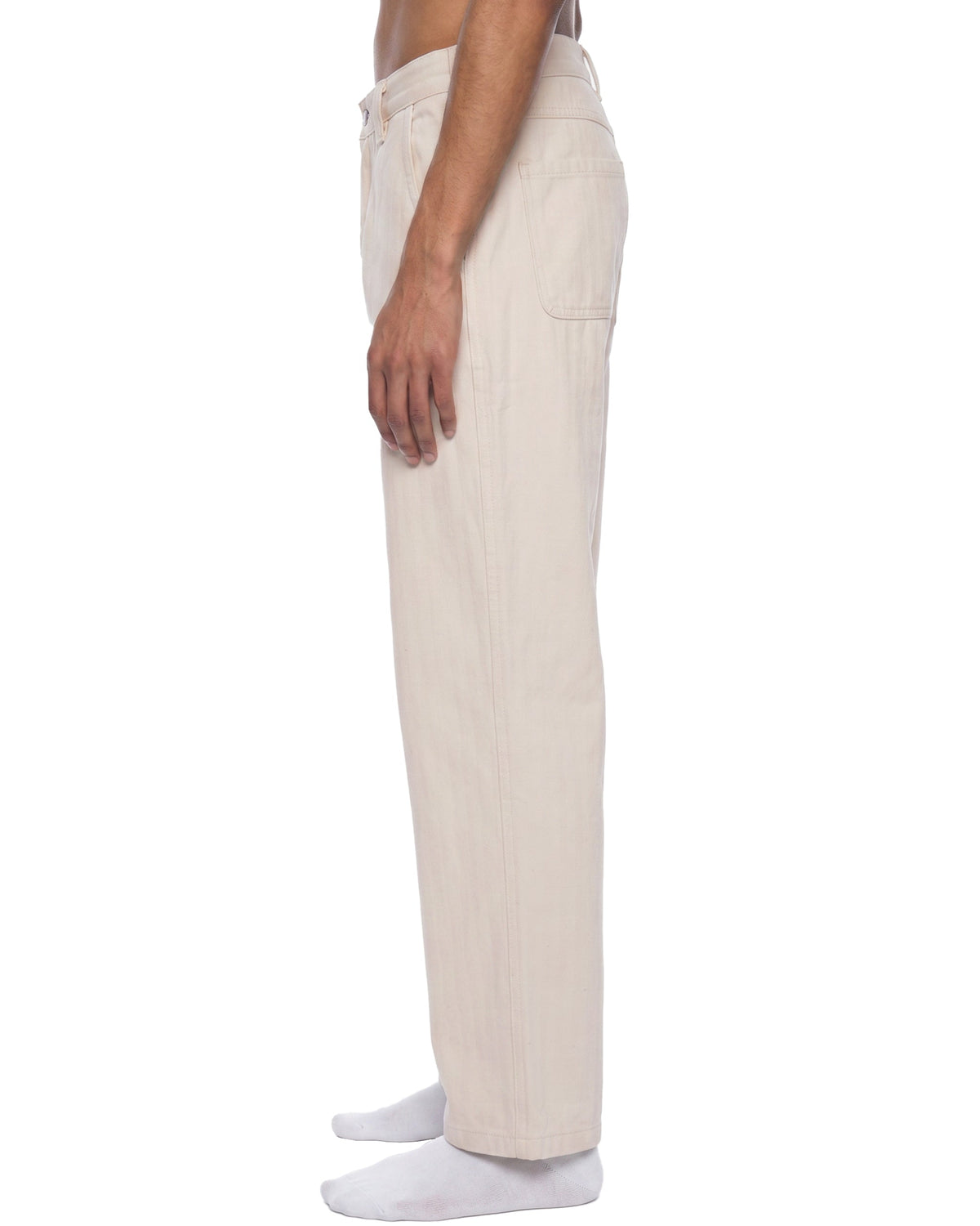 KÖDE STRAIGHT COTTON TROUSERS