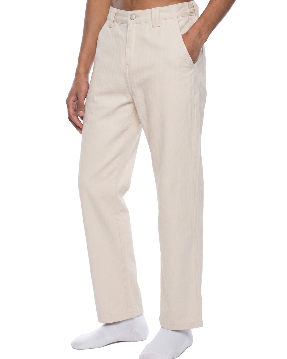 KÖDE STRAIGHT COTTON TROUSERS