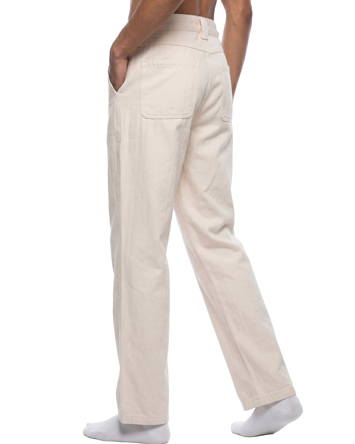 KÖDE STRAIGHT COTTON TROUSERS