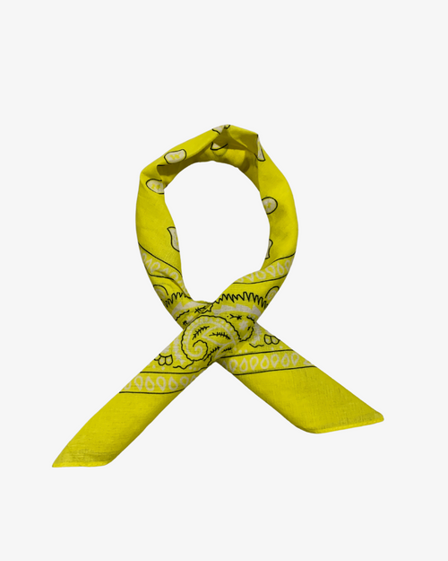 BANDANA ALGODÓN AMARILLA