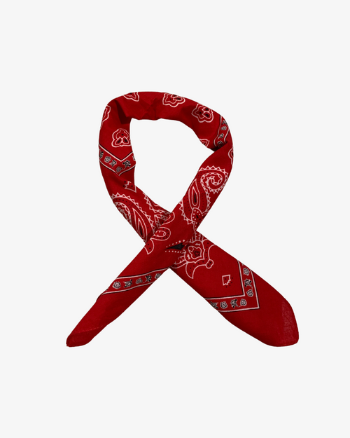 BANDANA ALGODÓN ROJO