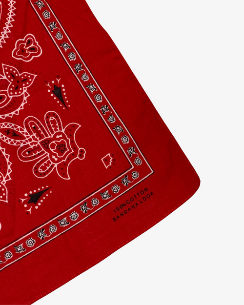 BANDANA ALGODÓN ROJO