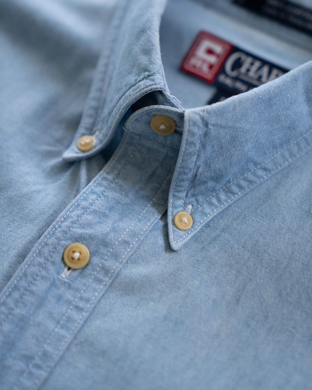 CAMISA DENIM RALPH LAUREN CHAPS · T - M