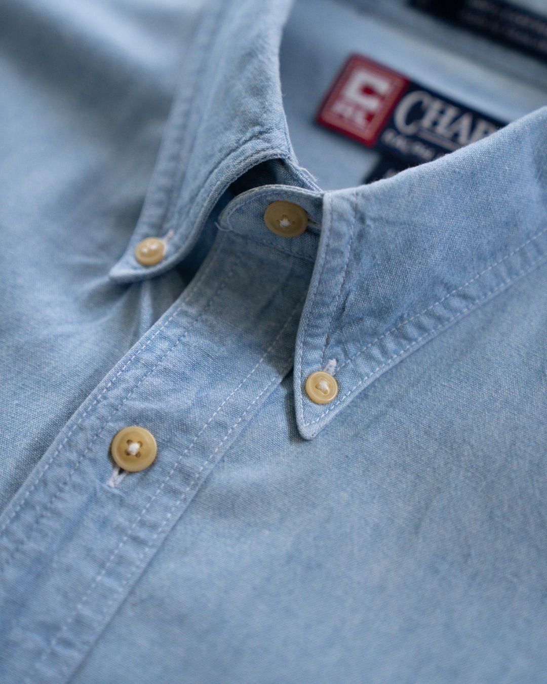 CAMISA DENIM RALPH LAUREN CHAPS · T - M