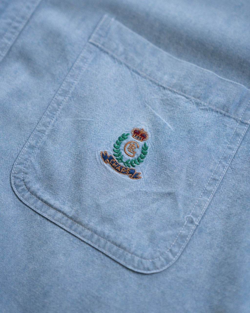 CAMISA DENIM RALPH LAUREN CHAPS · T - M