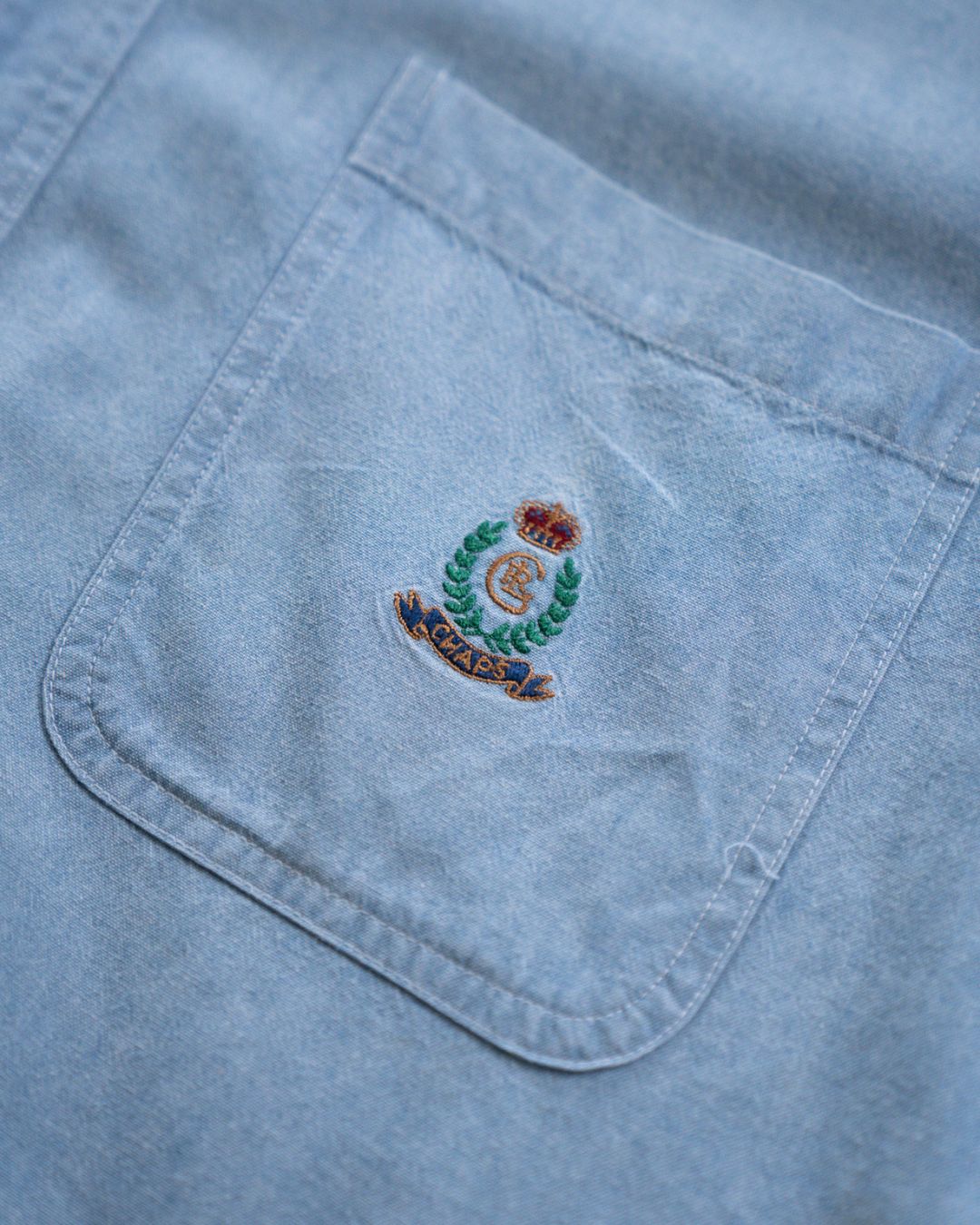 CAMISA DENIM RALPH LAUREN CHAPS · T - M