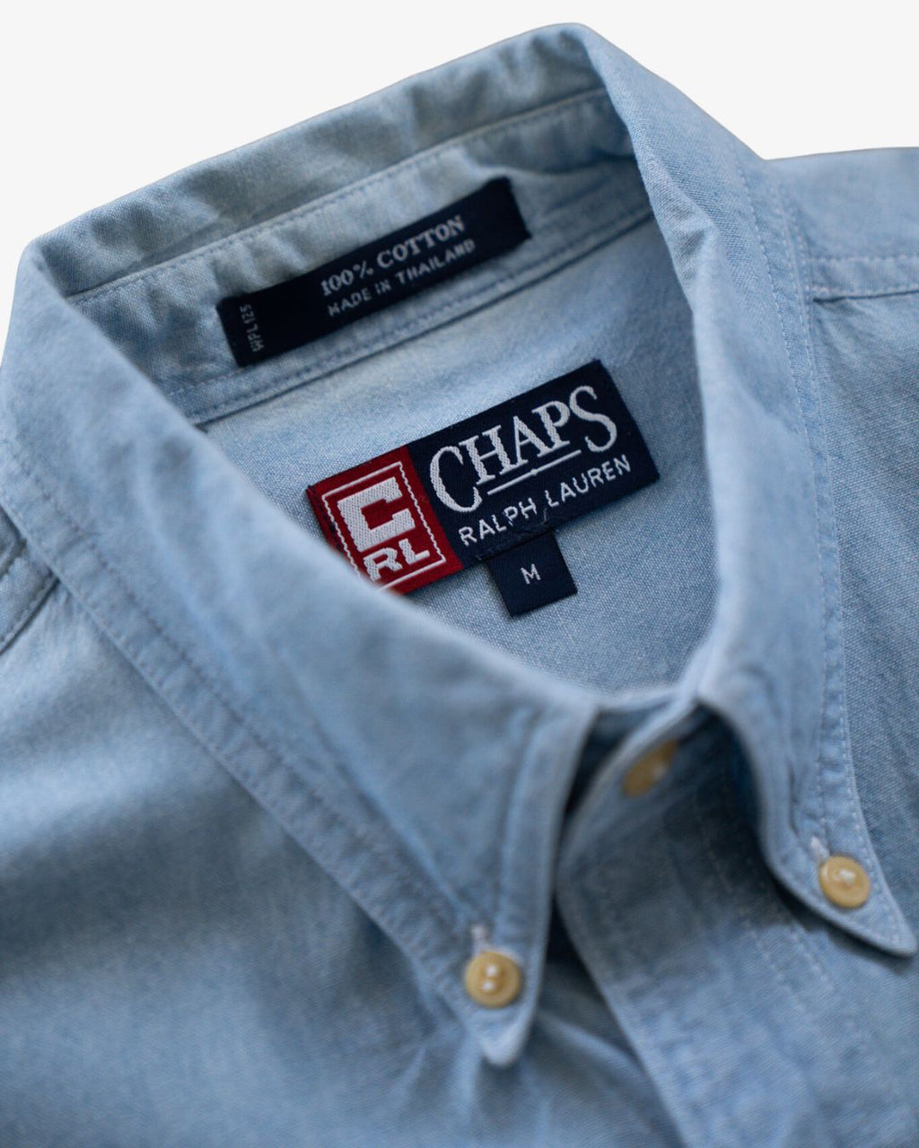 CAMISA DENIM RALPH LAUREN CHAPS · T - M