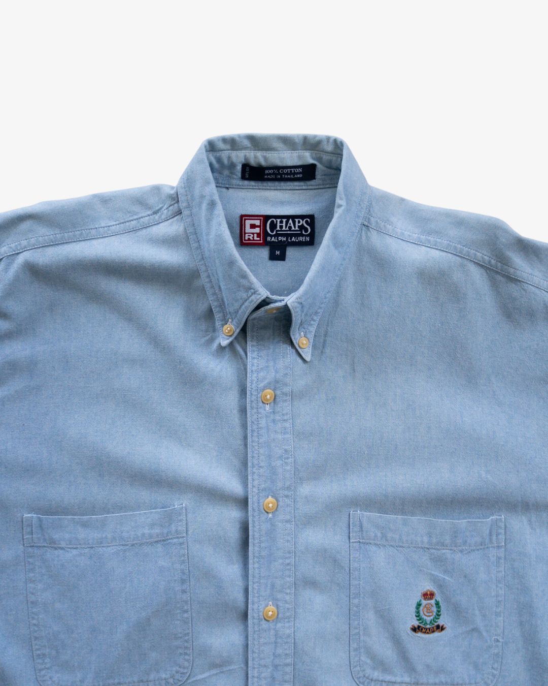 CAMISA DENIM RALPH LAUREN CHAPS · T - M