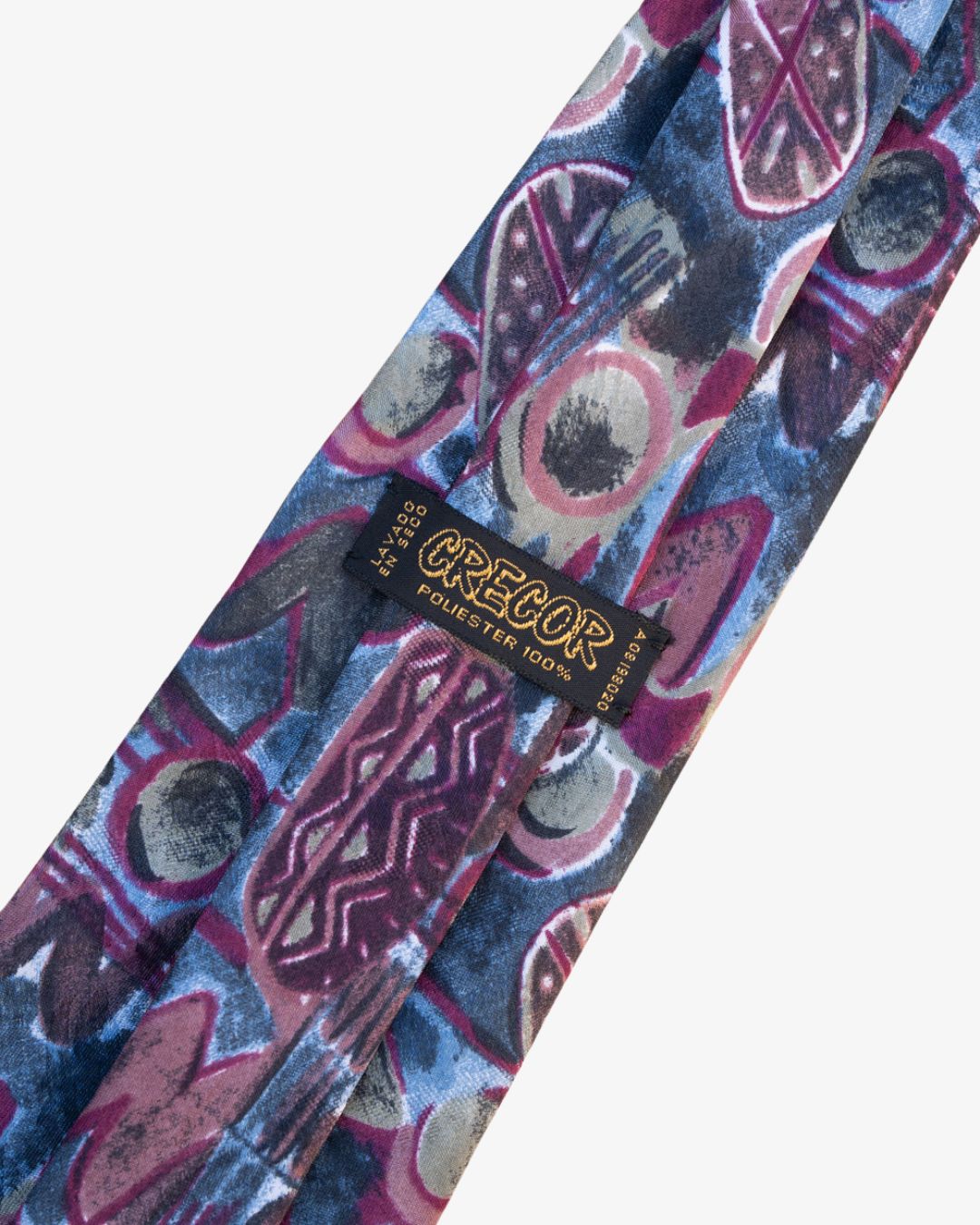 CORBATA ESTAMPADA RETRO