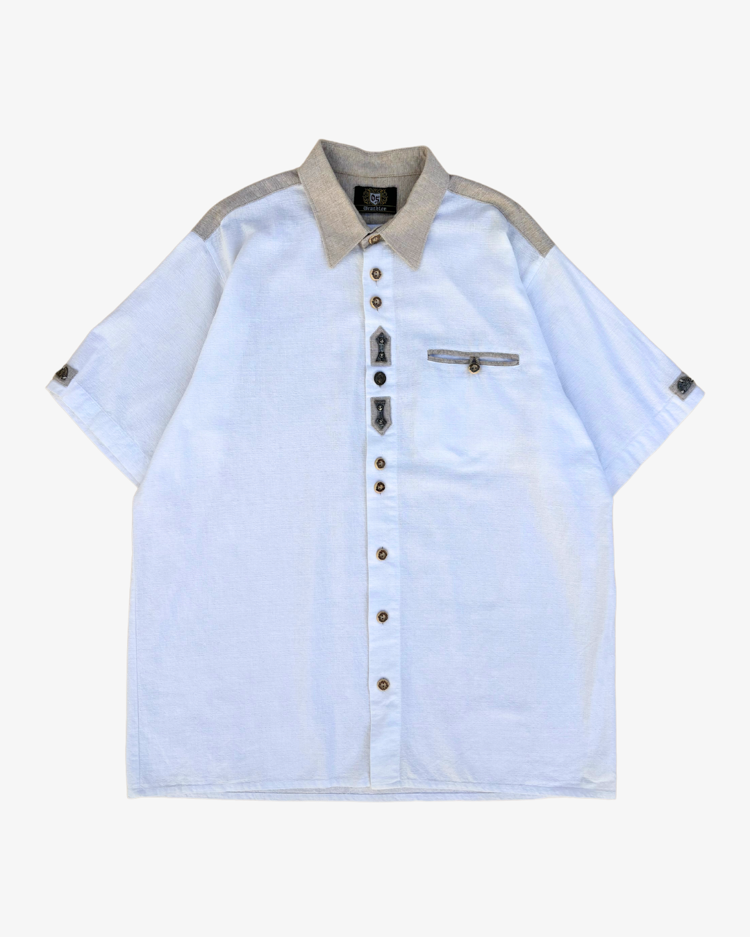 CAMISA ÉTNICA BOLSILLO · T - XL