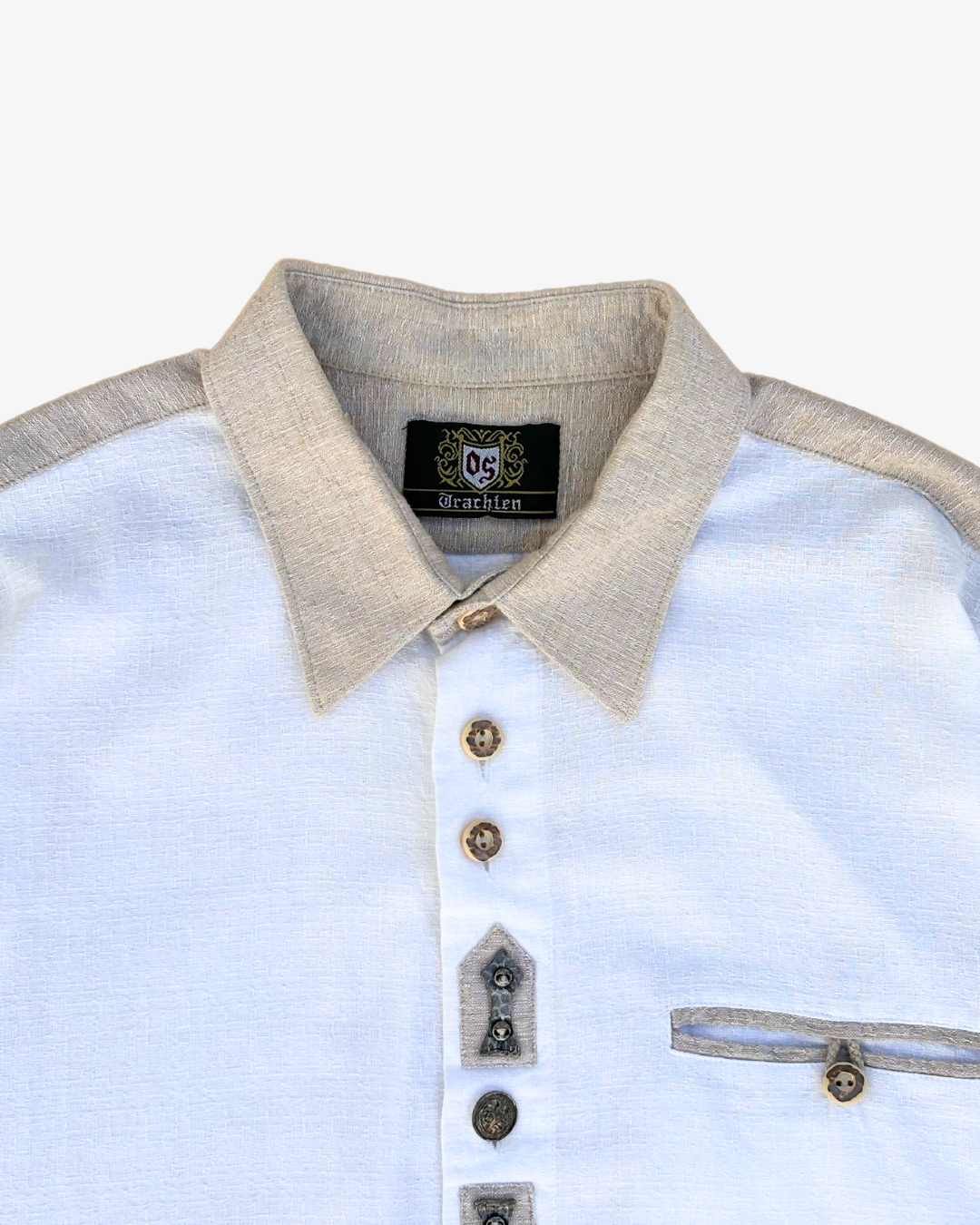 CAMISA ÉTNICA BOLSILLO · T - XL