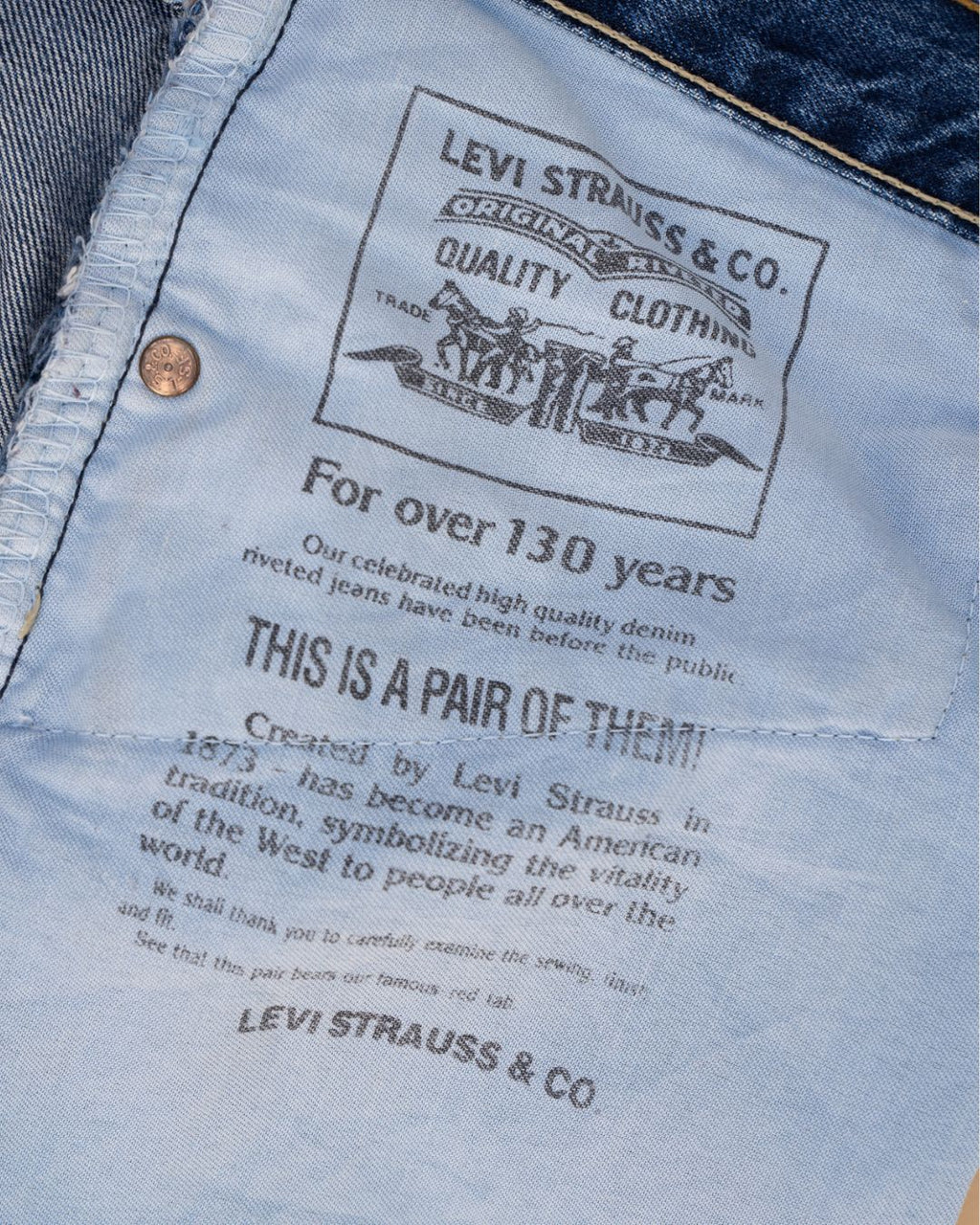 LEVI'S 508 REGULAR TAPER FIT JEANS