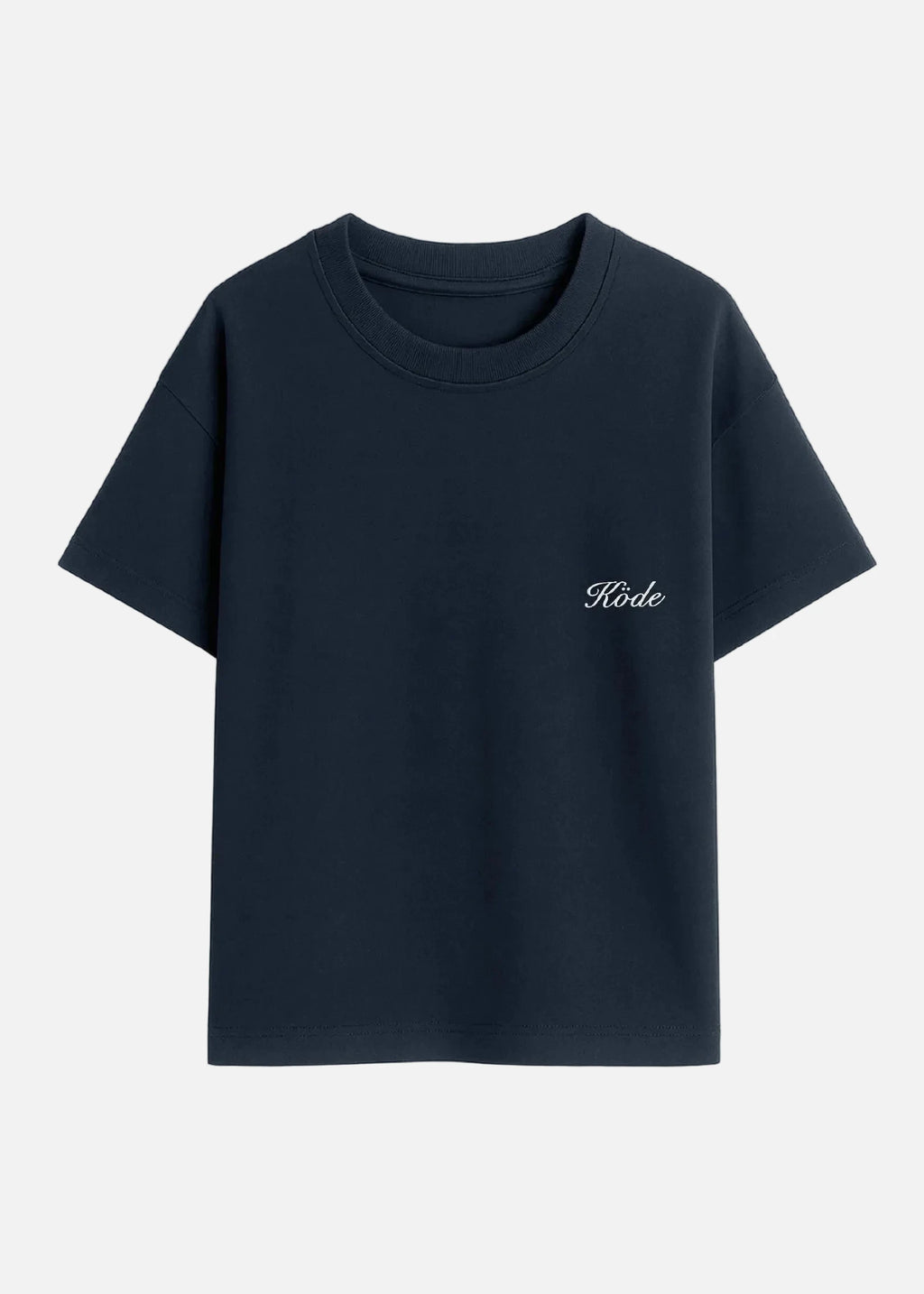 KÖDE CAMISETA ESENCIAL MARINO — LOGO BORDADO 3D