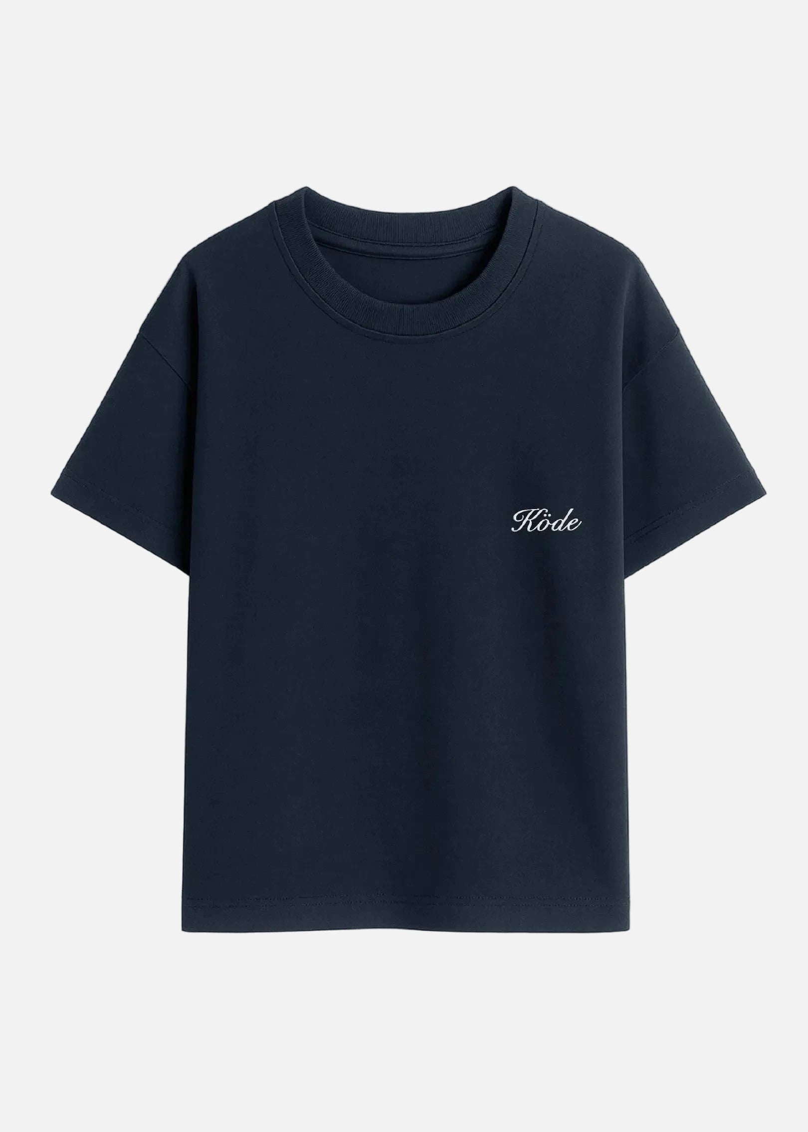 KÖDE CAMISETA ESENCIAL MARINO — LOGO BORDADO 3D