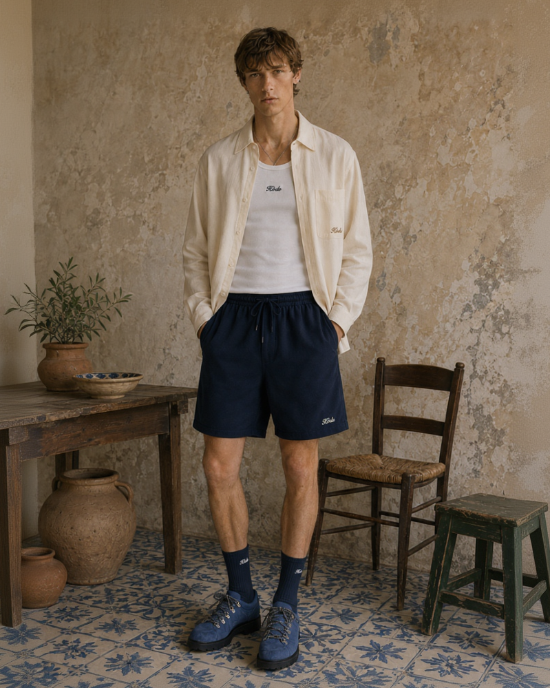 Seersucker Studio Shirt – Off White