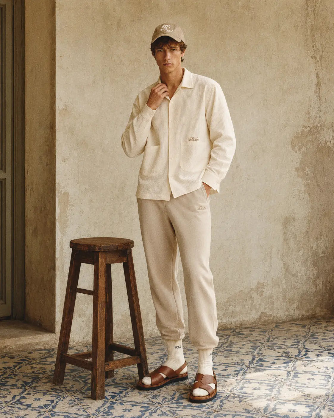 Seersucker Studio Shirt – Off White