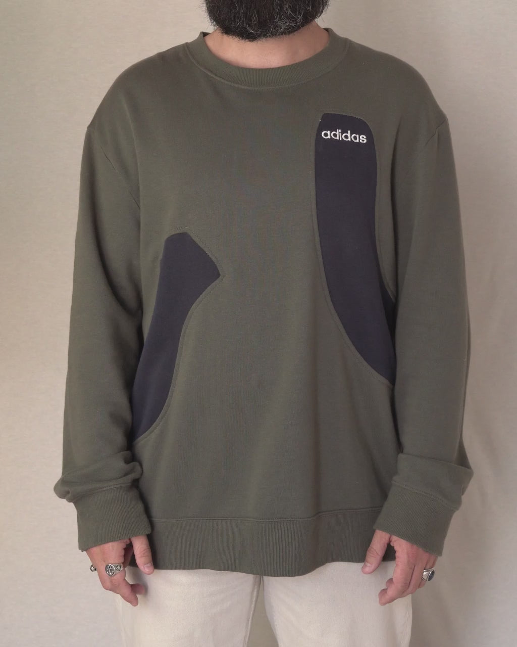 SUDADERA ADIDAS 90s REWORK • T - XL